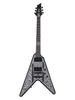 Schecter V-1 Pryzm Palladium - Nero lucido