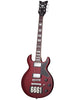 Schecter Zacky Vengeance Custom Reissue - Rosso ciliegia trasparente