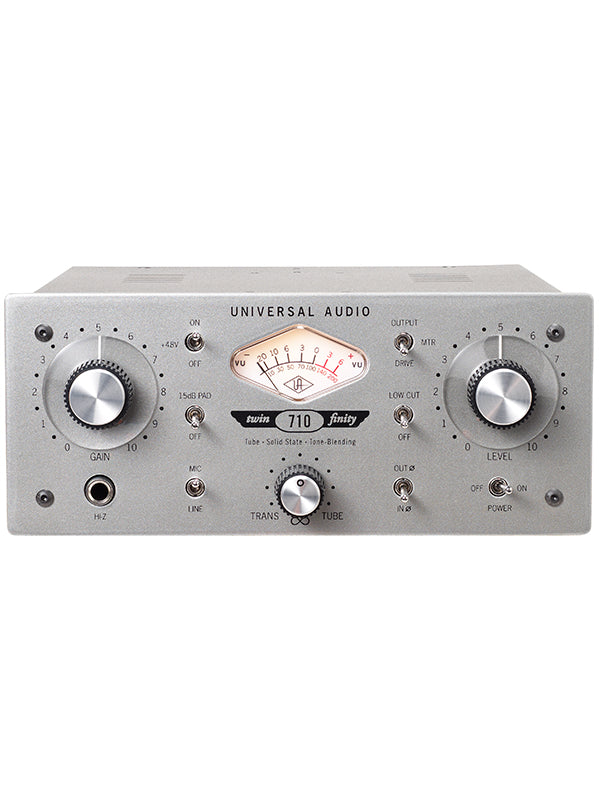 Universal Audio Préampli Analogique - 710 Twin-Finity, mono canal, préampli micro
