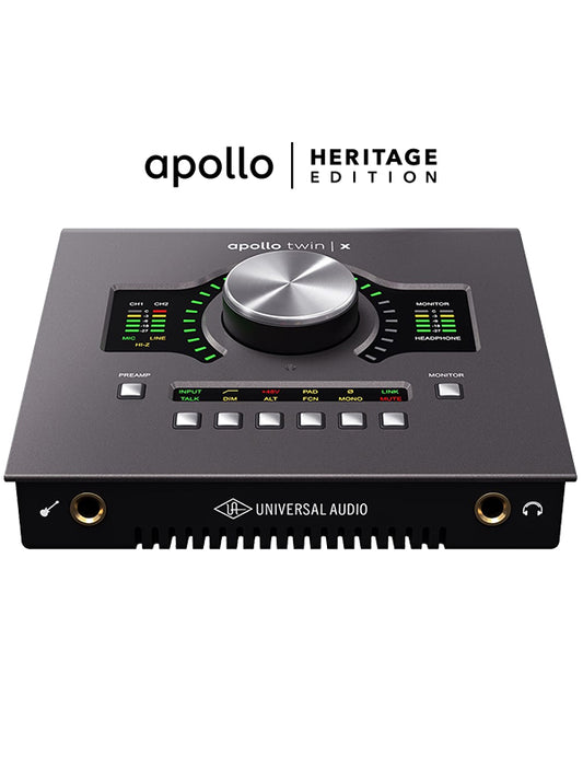 Universal Audio USB Audio Interfaces - Apollo Twin X DUO USB Heritage Edition (Desktop/WINDOWS)