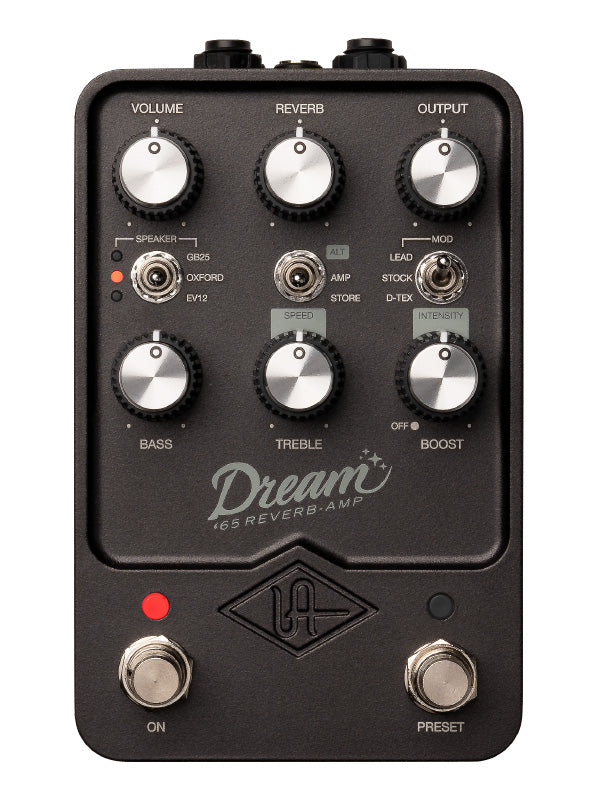 Universal Audio UAFX - Dream 65 Reverb, modulation d'ampli