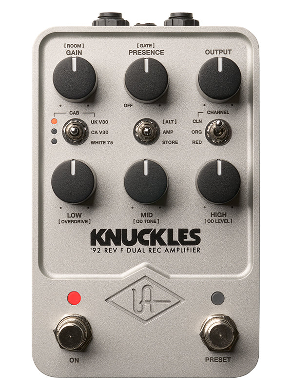 Universal Audio UAFX - Knuckles '92 Rev F Dual Rec Amplifier