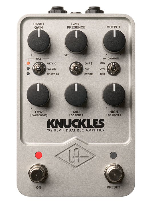 Universal Audio UAFX - Knuckles '92 Rev F Dual Rec Amplifier