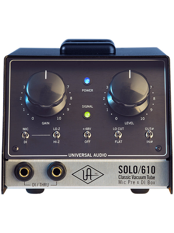 Universal Audio Préampli Analogique - Solo/610 Classic Tube, mono canal, préampli micro