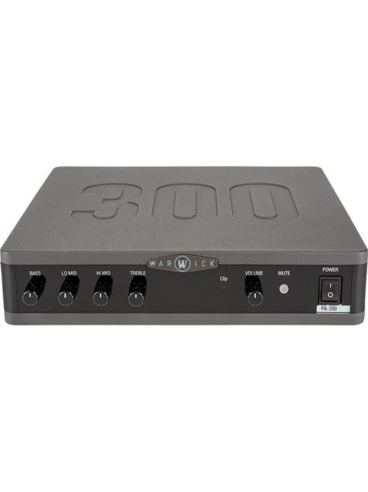 Warwick Amps PA-300 - Tête de puissance Class D 300 Watt, 3 EQ