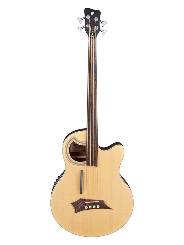 Warwick RockBass RockBass Alien DeLuxe 4 Fretless - Natural Satin