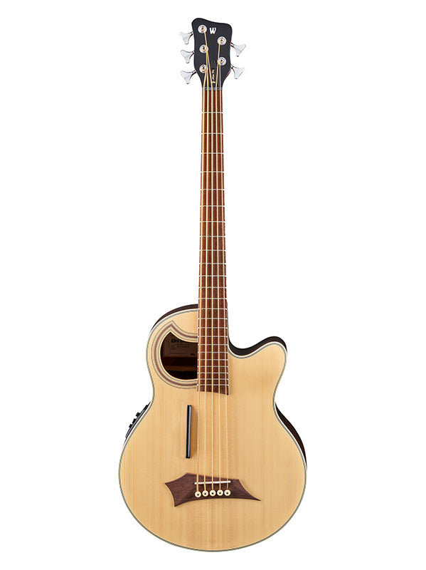 Warwick RockBass RockBass Alien DeLuxe 5 - Natural Satin