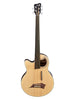 Warwick RockBass RockBass Alien DeLuxe 5 Fretless, per mancini - Natural Satin