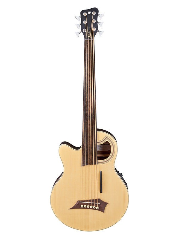 Warwick RockBass RockBass Alien DeLuxe 6, gaucher - Natural Satin