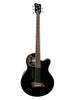 Warwick RockBass RockBass Alien Deluxe Hybrid Thinline 5 - Nero pieno satinato