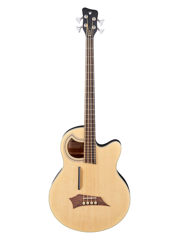 Warwick RockBass RockBass ALIEN Standard 4 Fretless Line - Natural Satin