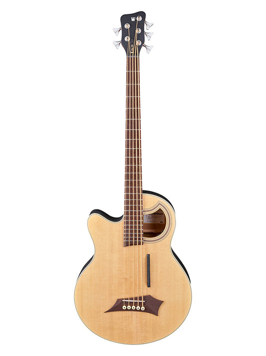 Warwick RockBass RockBass ALIEN Standard 5, gaucher - Natural Satin