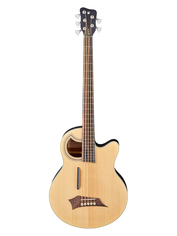 Warwick RockBass RockBass ALIEN Standard 5 Fretless Line - Natural Satin