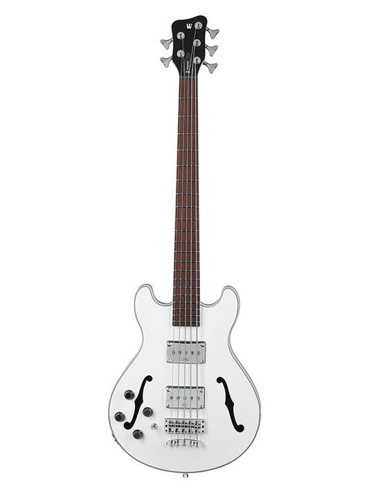 Warwick RockBass RockBass Star Bass 5 Long Scale, gaucher - Creme White