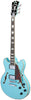 D'Angelico Premier Mini DC Azzurro Cielo