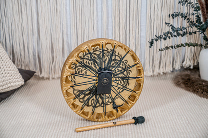HOOP DRUM SONIC ENERGY 15" TREE OF LIFE