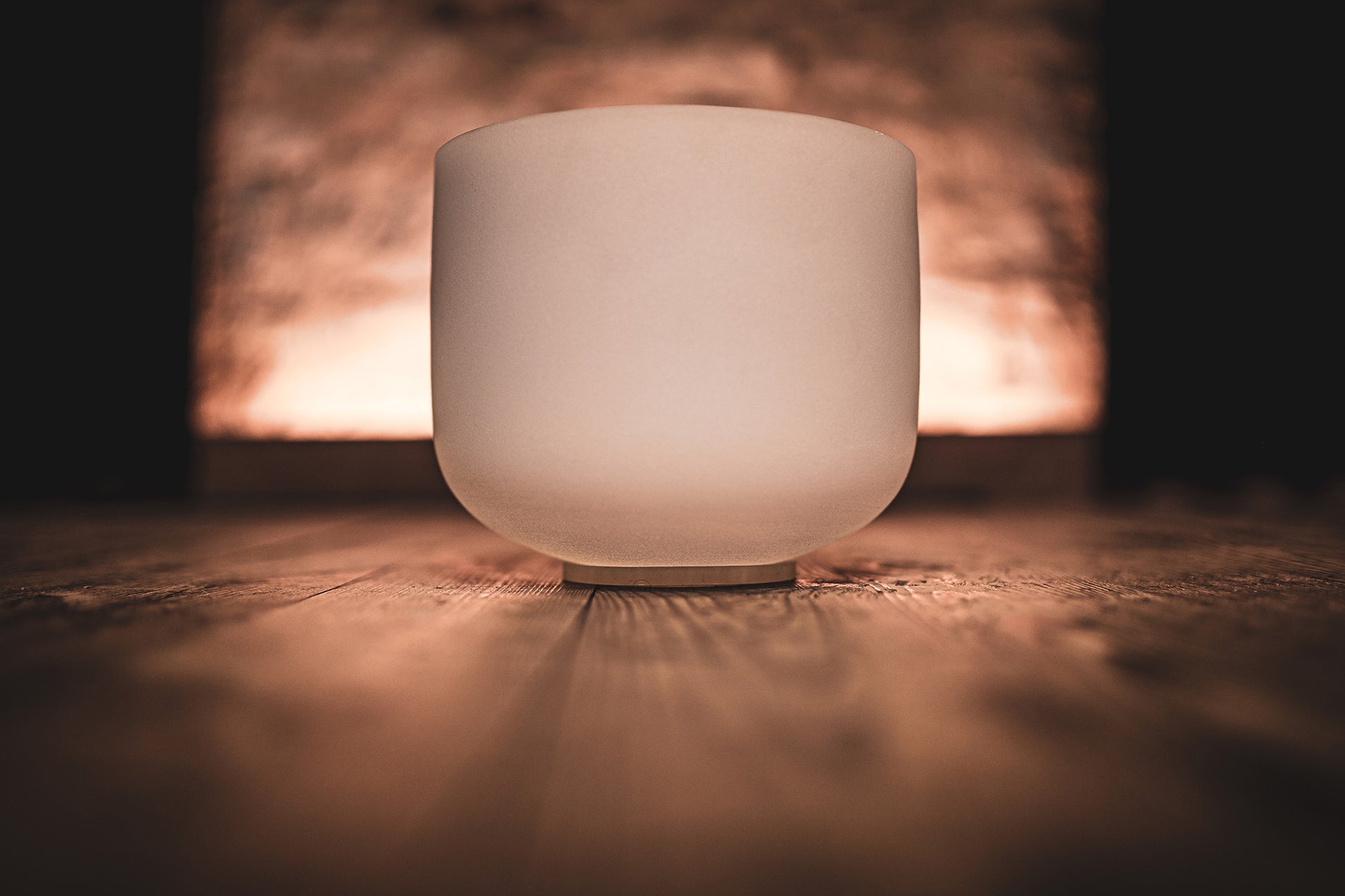 Bol tibétain d'une taille de 8" (20,32cm), hauteur : 17,02 cm.