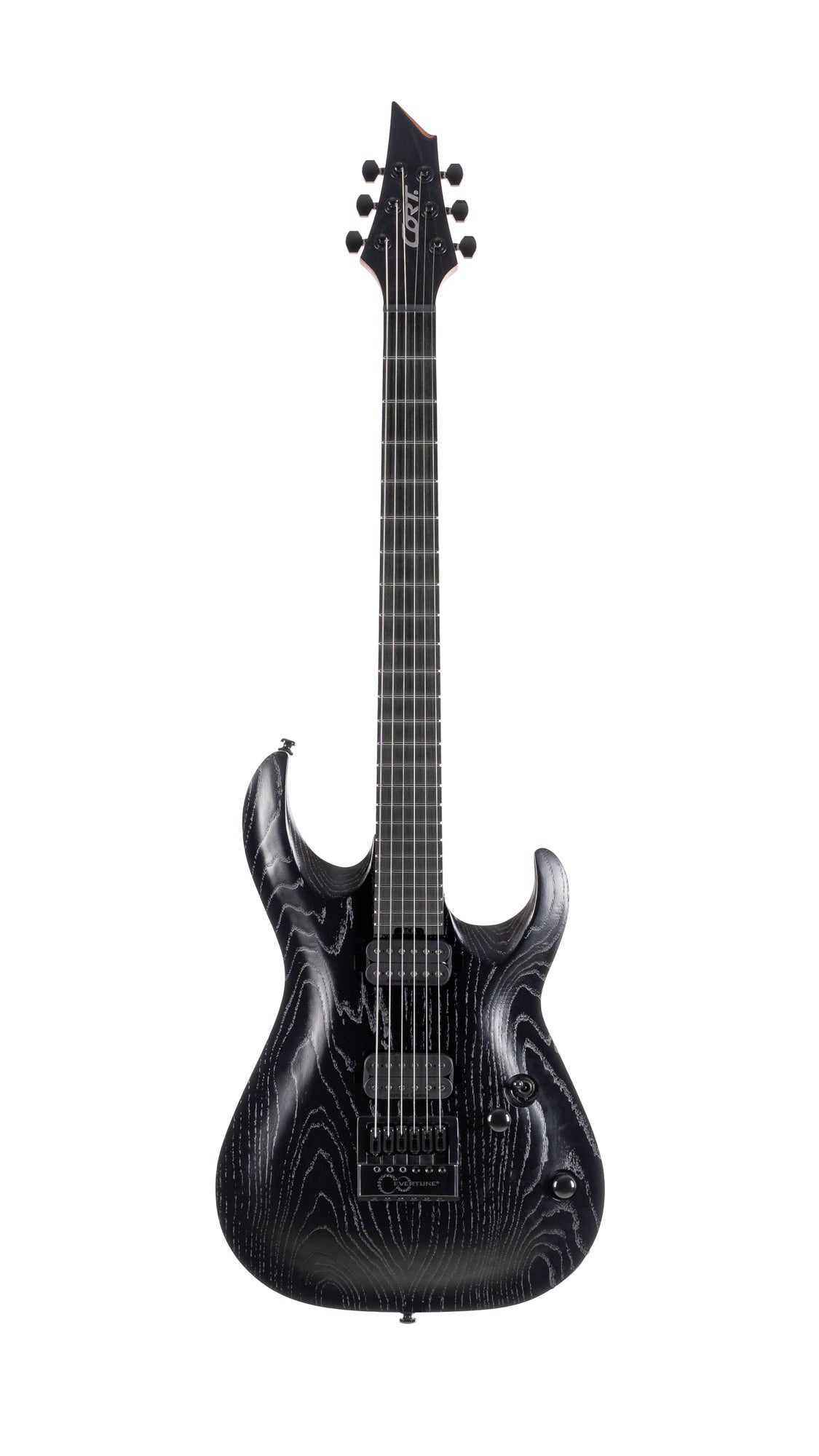 KX700EV, corps acajou, table frêne, touche ébène, chevalet Evertune, micros Seymour Duncan Sentient & Nazgûl, housse
