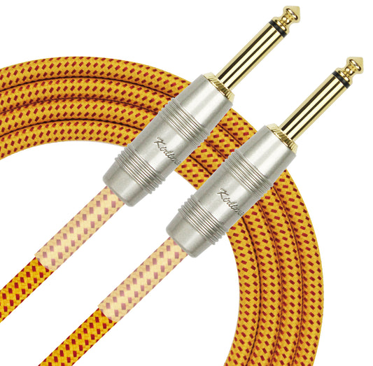 Câble instrument MEDIUM Jack/Jack, 6 mètres, orange