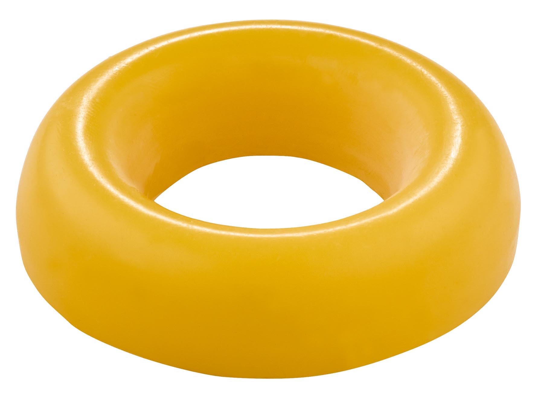 Embouchure pour didgeridoo, stérile, 100% cire d'abeille, diamètre interne 30 mm, diamètre externe 60 mm, jaune