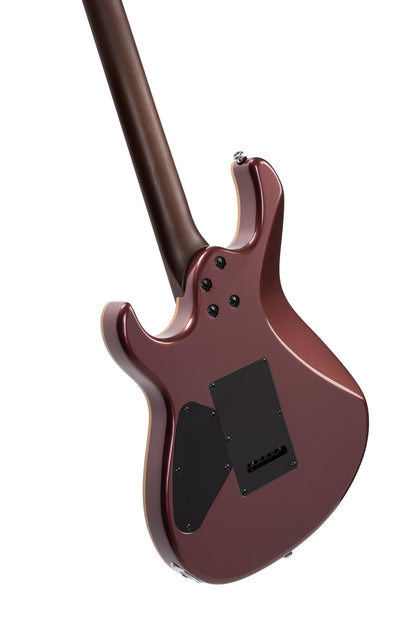 G300 PRO, corps tilleul, table érable massif, manche et touche érable torréfié, 2 micros Seymour Duncan, bourgogne vif