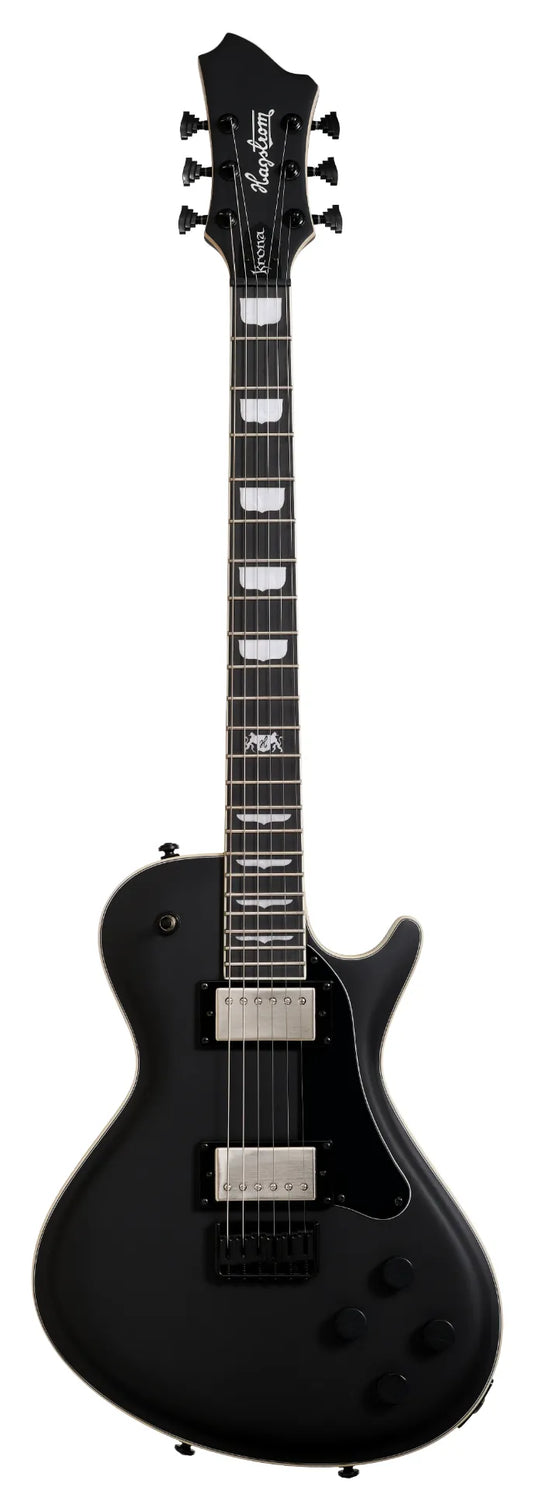 HAGSTROM Elec. Guitar Krona 6 Satin Black KRO-SBK