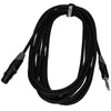 Enova Cavo Microfono 6M XLR Femmina / Jack Maschio Stereo