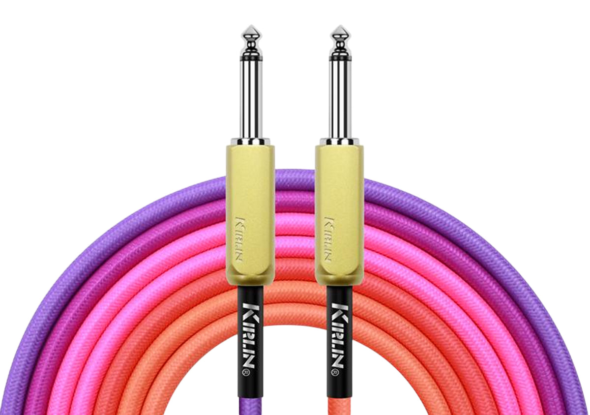 KIRLIN IWJ221-6GRO CABLE GUITARE 6M JACK JACK GRO