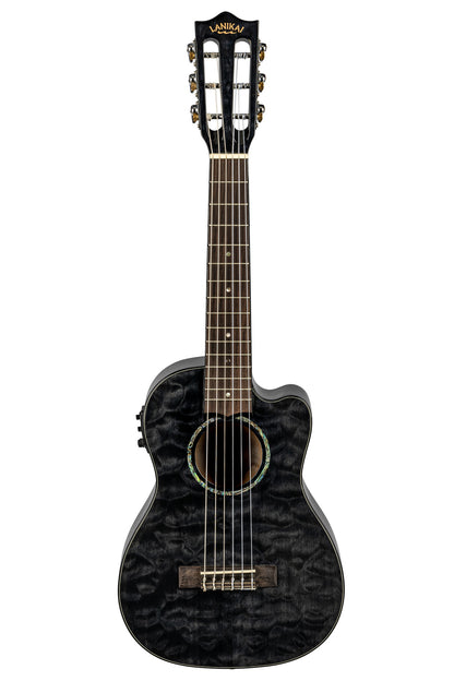 Guitarlélé Lanikai érable pommelé QM-BKCECG