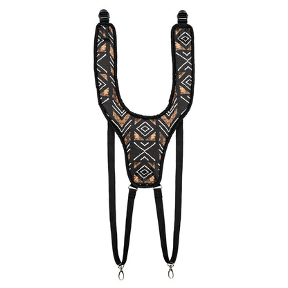 Harnais pro pour djembé, nylon très résistant, longueur ajustable, sangles rembourrées, attache rapide, Kanga Sarong