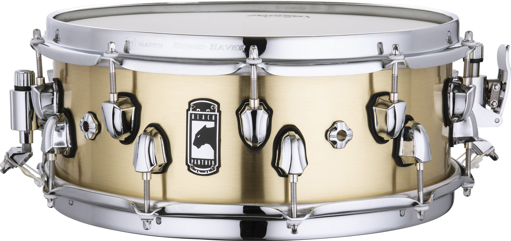 Caisse claire Mapex Black Panther 14 x 5.5""Metallion", laiton