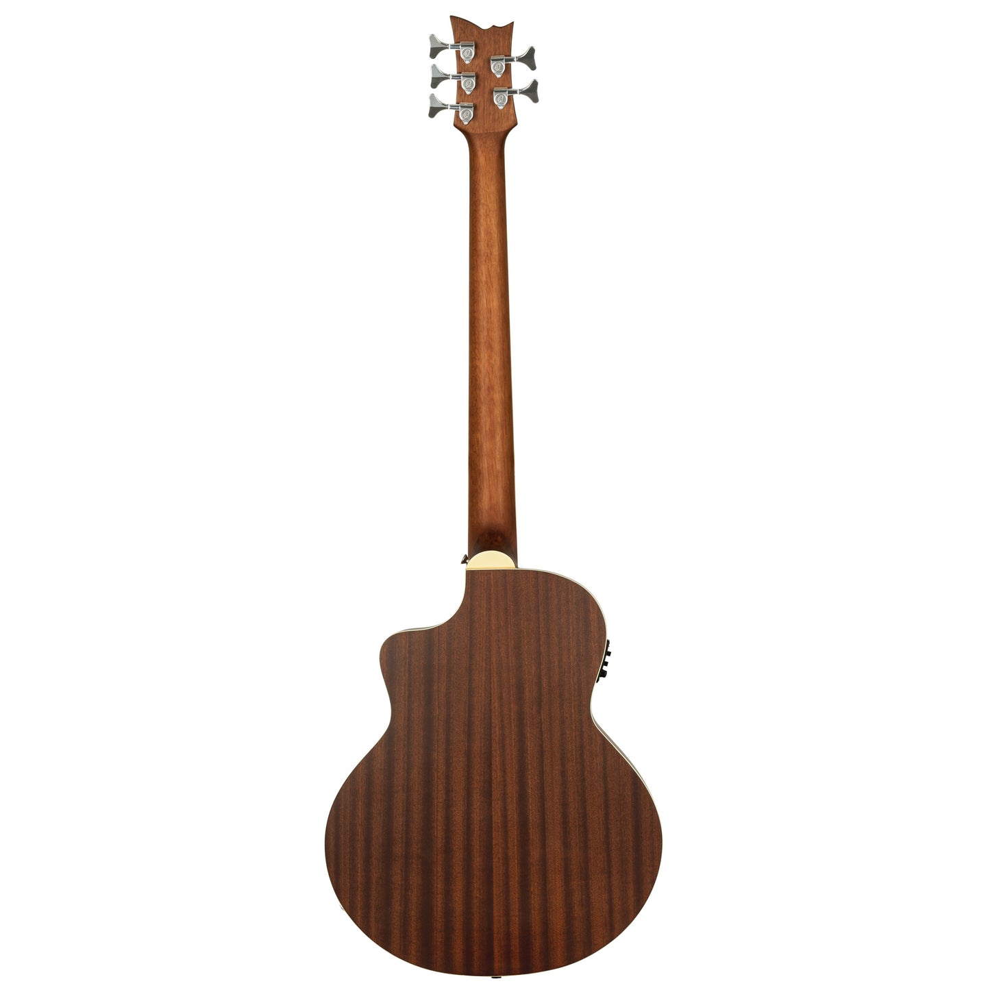 D7CE-5, basse 5 cordes, pan coupé, EQ Ortega MagusPro, table épicéa, f/e acajou, manche acajou, naturel satiné