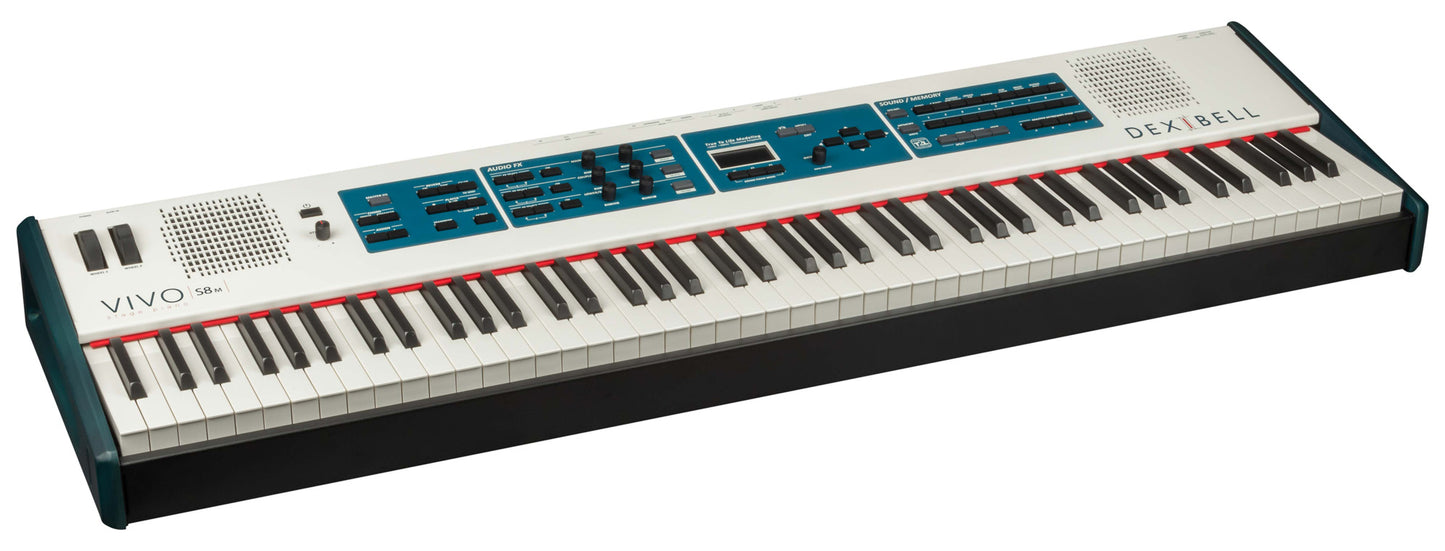 Piano numérique de scène Dexibell Vivo S8 | 88 notes, toucher lourd