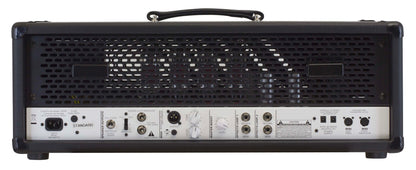 Tête amplifiée à lampes 120W, 3 canaux, EQ 3 bandes, Gate, Boost, développé en collaboration avec Misha Mansoor, finition noir