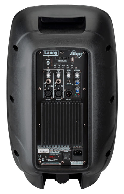 Enceinte polyvalente AH110-G2, 400W, HP 10" + compression 1", 3 canaux, lecteur média SD/USB/BLUETOOTH, 11.5 kg, noir