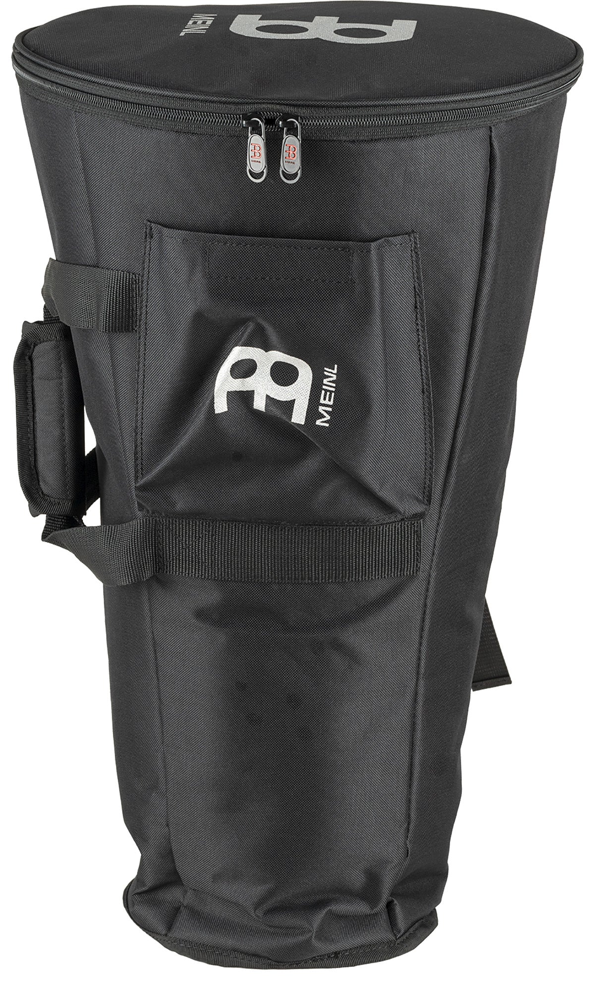 HOUSSE MEINL DJEMBE STANDARD 10" NOIR, TAILLE M, POIGNÉE DE TRANSPORT, POCHE EXTERNE