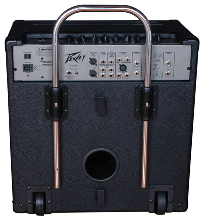 Ampli clavier 75W, HP 1x 15", 1 tweeter, 4 canaux, EQ 2 bandes, 4 entrées jack, 1 entrée jack/ XLR, sortie casque, finition noir