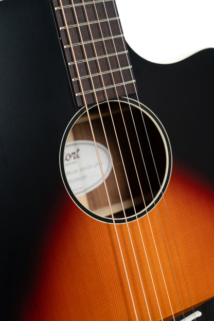 CORT CORE-GAFKLBSG GUITARE CORE-GA SOLID FORMOSAN KOA