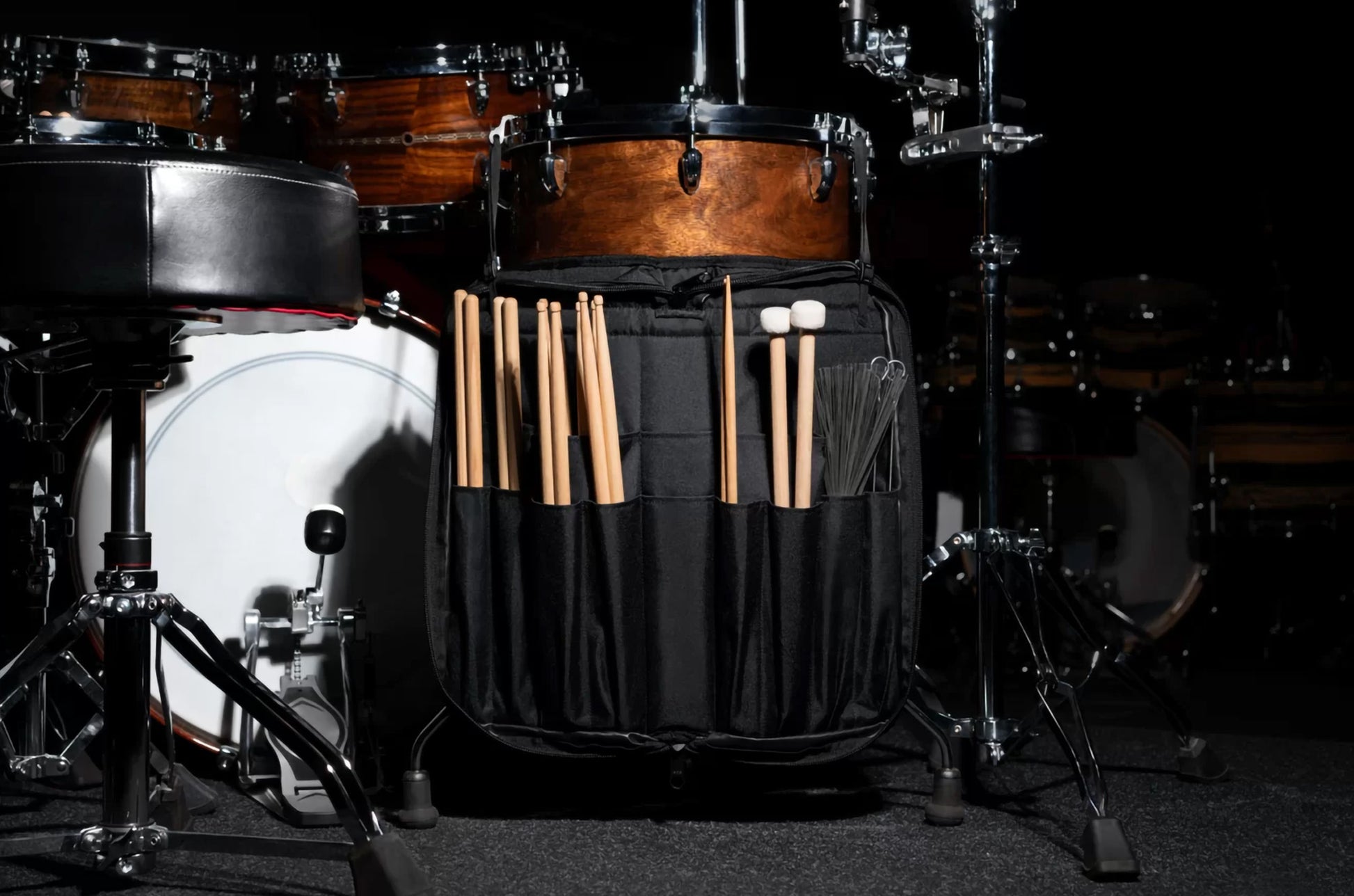 Housse de baguettes Meinl noire