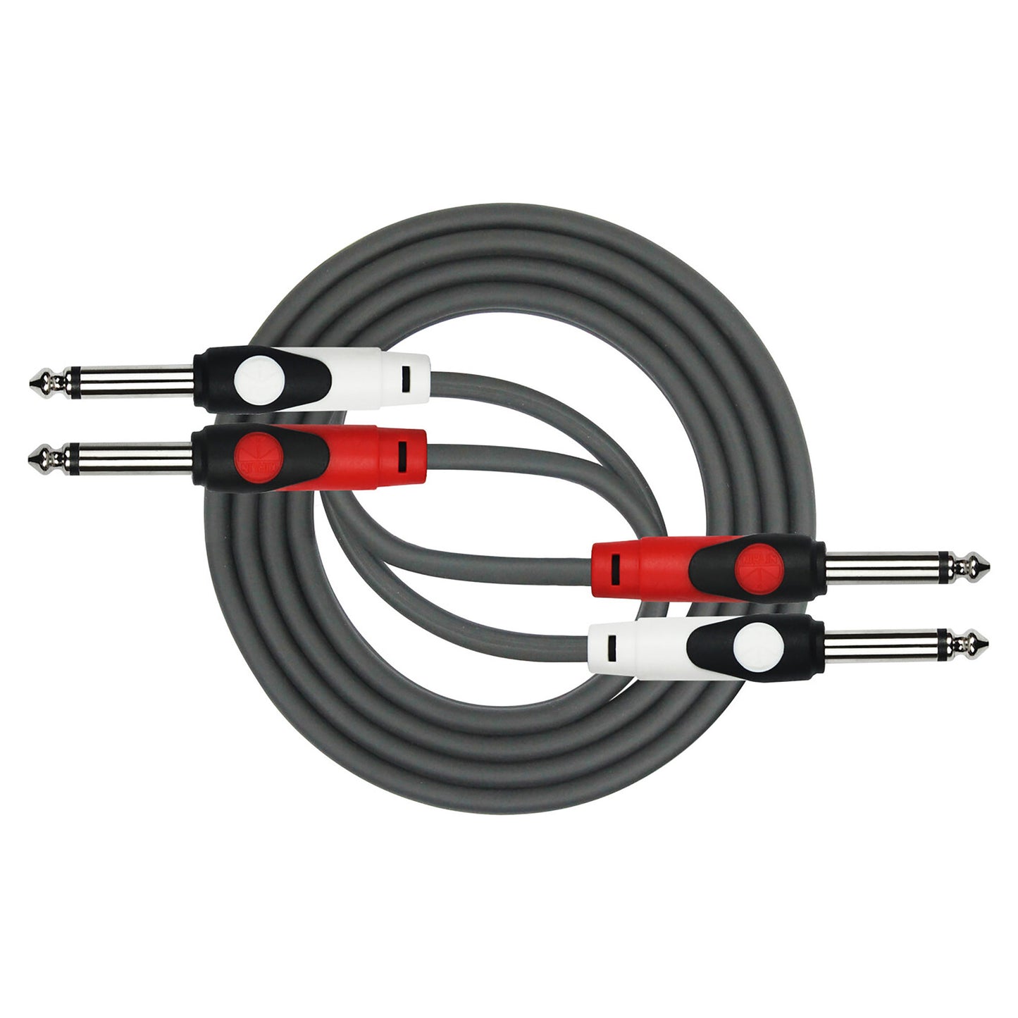 Câble patch LIGHT GEAR 2x Jack mono/2x Jack mono, 3 mètres, noir