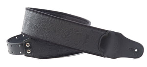 Righton Cintura per Chitarra Vegan Sandokan Nero