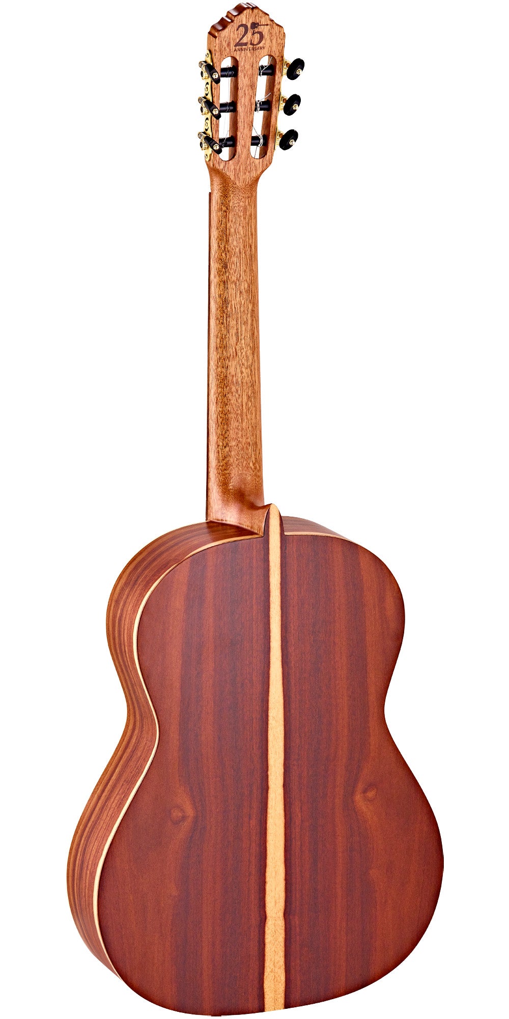 R189SN-25TH, modèle 25ème Anniversaire, Slim Neck, table épicéa massif, fond granadillo massif, naturel satiné