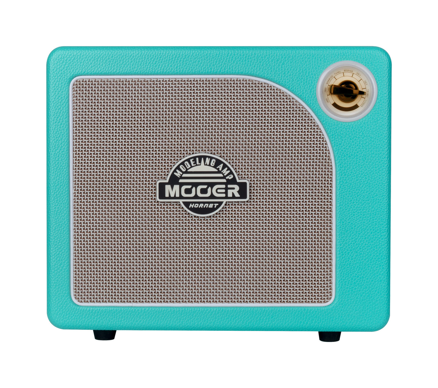 Ampli HORNET GREEN, 15W, HP 6.5", 9 modélisations d'amplis haute-qualité, effets Modulation/Délai/Réverb, vert