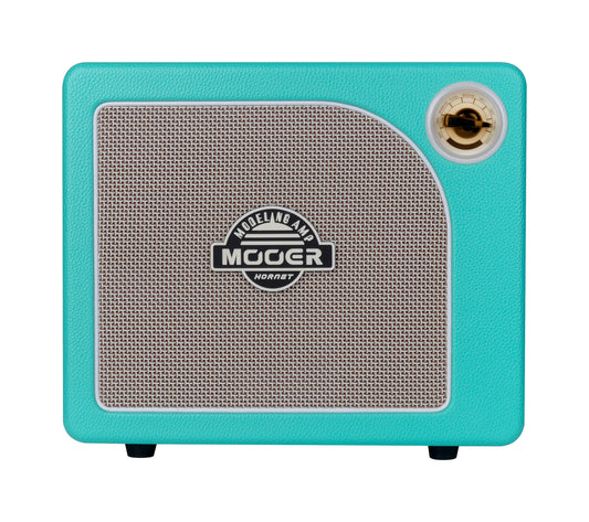 Ampli HORNET GREEN, 15W, HP 6.5", 9 modélisations d'amplis haute-qualité, effets Modulation/Délai/Réverb, vert