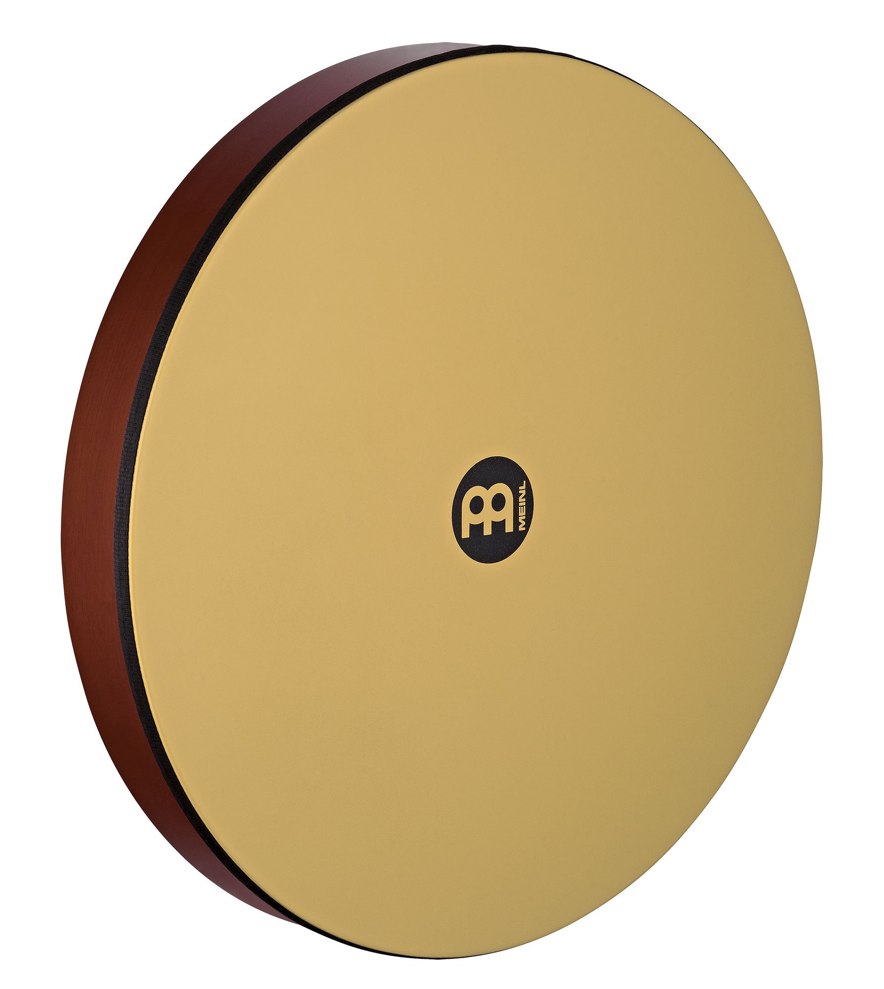 Hand Drum 20", corps en hévéa, peau synthétique True Feel, sans cymbalettes, design ergonomique, African Brown