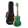 Ukulele Ortega Concerto Elemento Verde Metallizzato Lucido
