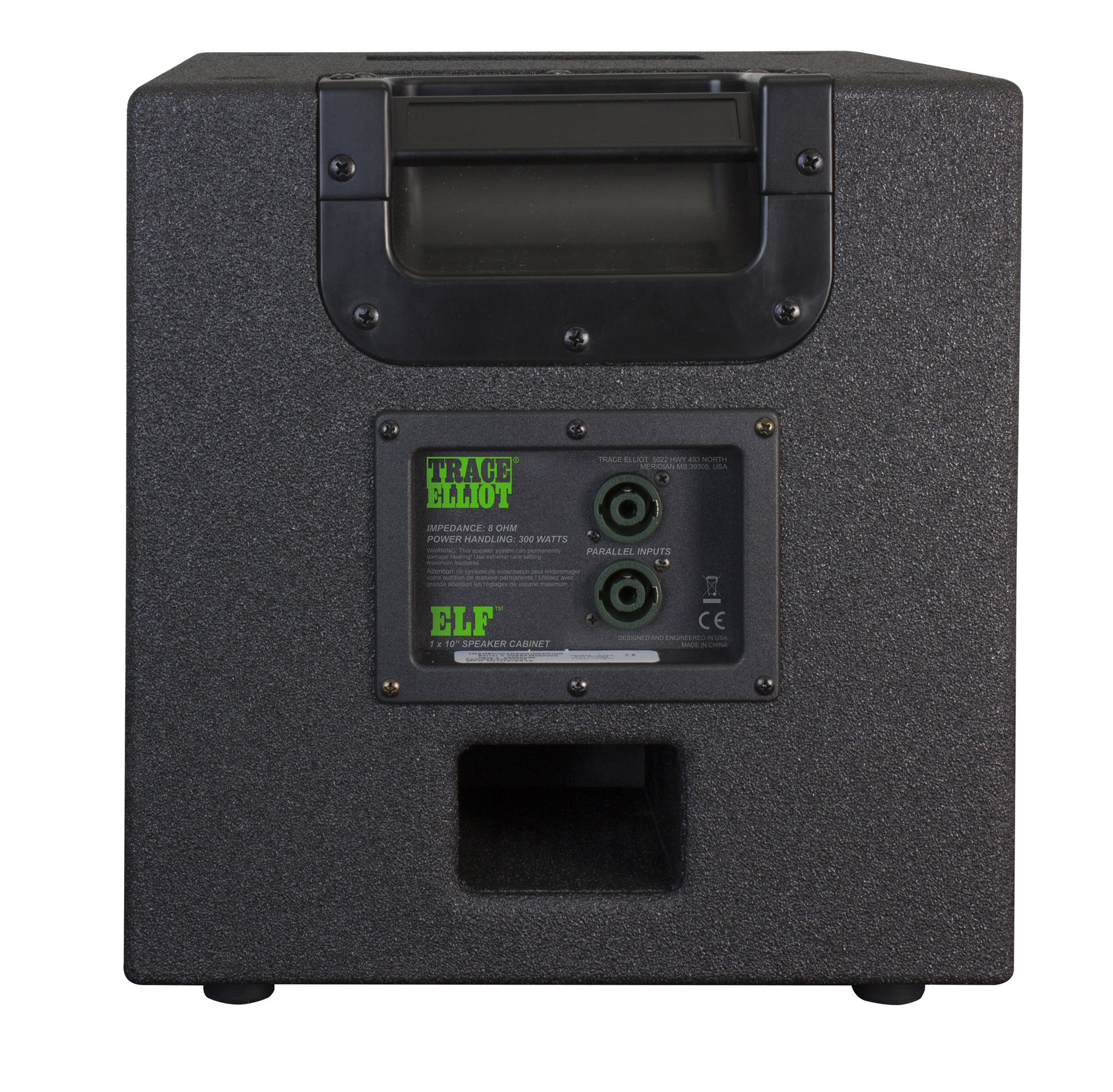 Enceinte basse 300W RMS, HP 1x 10", HP Eminence, finition noir