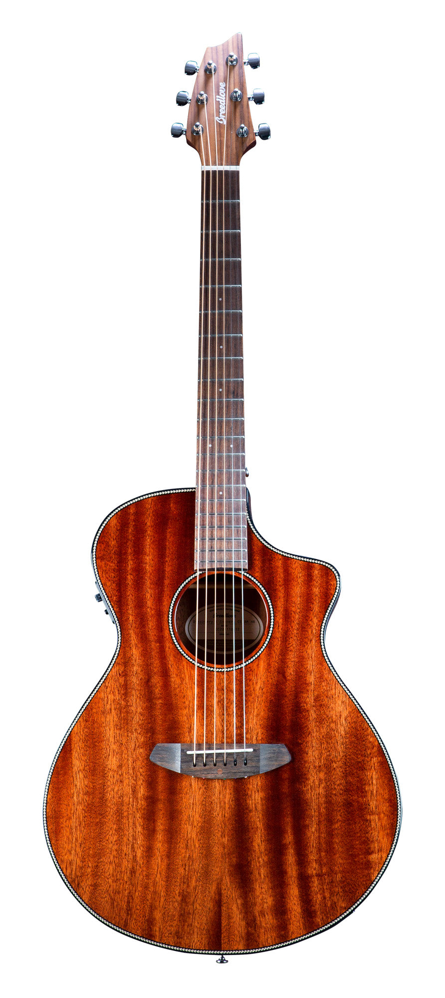 DISCOVERY S CONCERT CE ACAJOU HB, table acajou massif, f/e acajou, EQ Fishman Presys I, naturel satiné