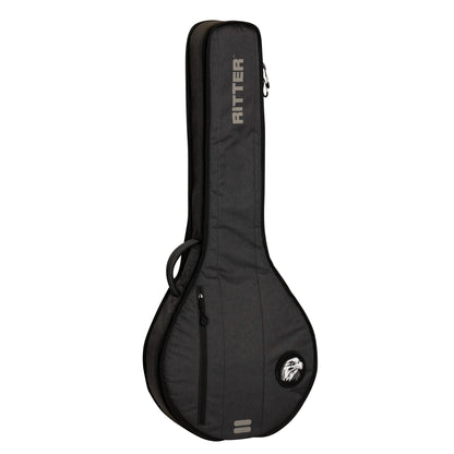 Housse DAVOS 2 pour banjo 4 ou 5 cordes, gris