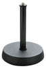 SUPPORT MICRO DE TABLE KM SOCLE ROND